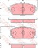TRW GDB7098 Brake Pad Set, disc brake